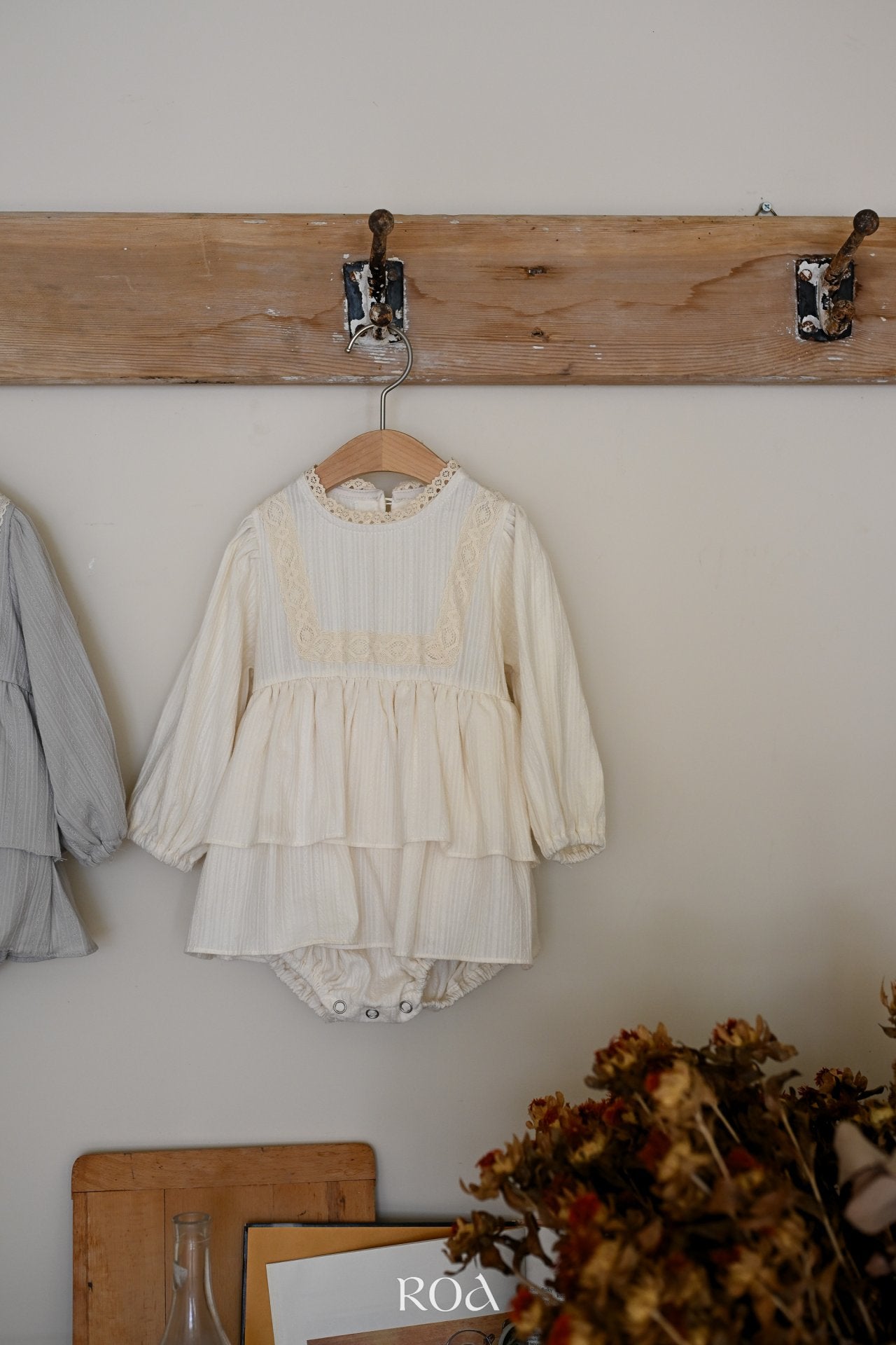 ［ROA］Ever frill suit & bonnet (baby)