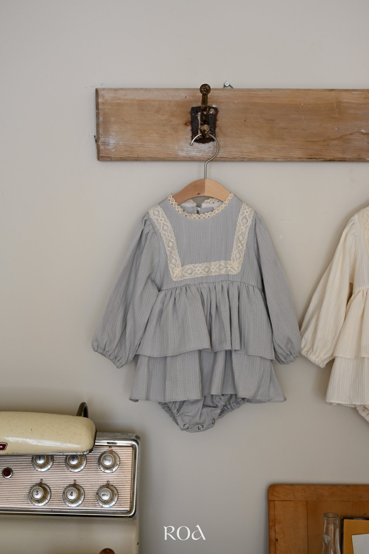 ［ROA］Ever frill suit & bonnet (baby)