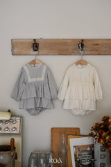 ［ROA］Ever frill suit & bonnet (baby)