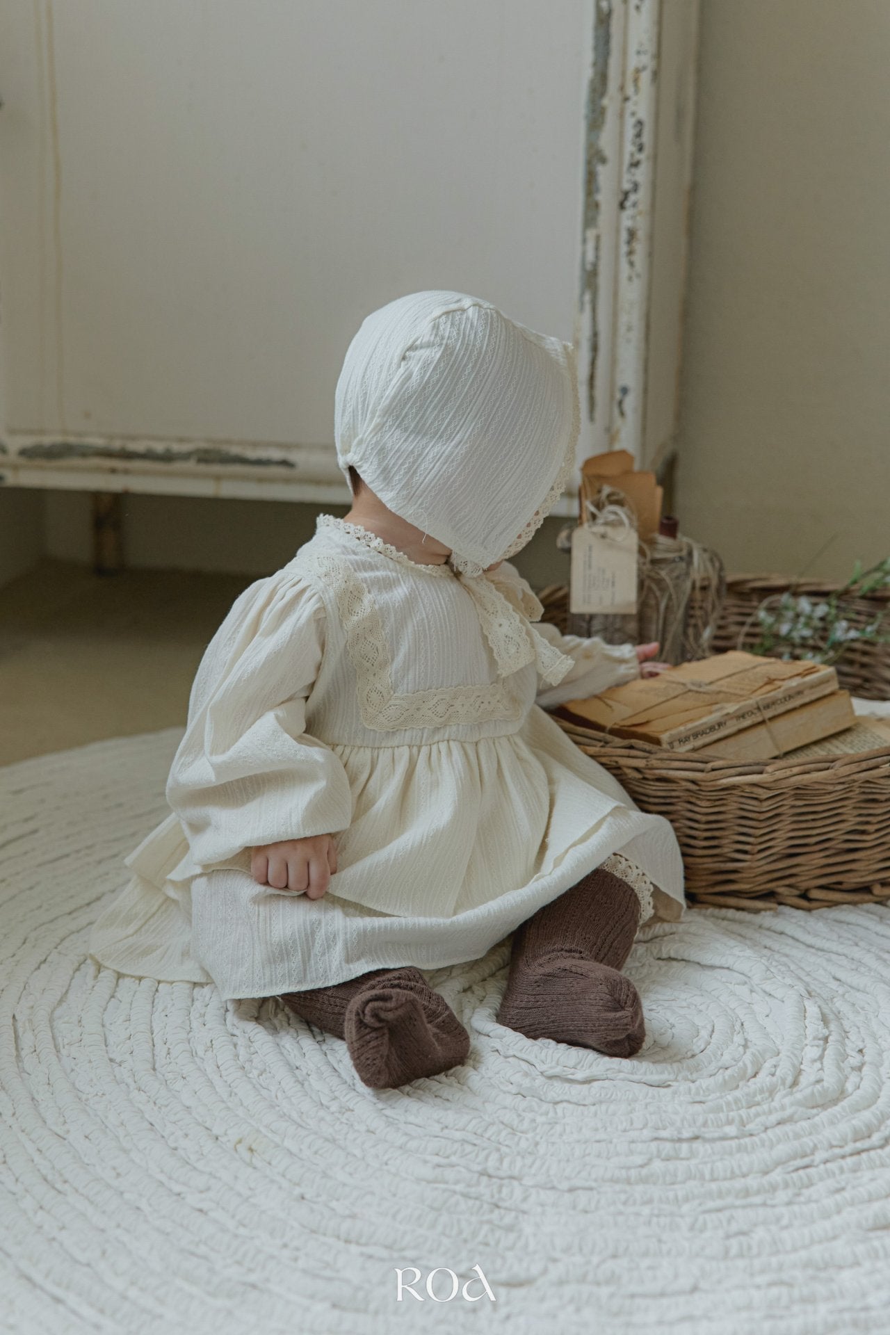 ［ROA］Ever frill suit & bonnet (baby)