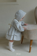 ［ROA］Ever frill suit & bonnet (baby)