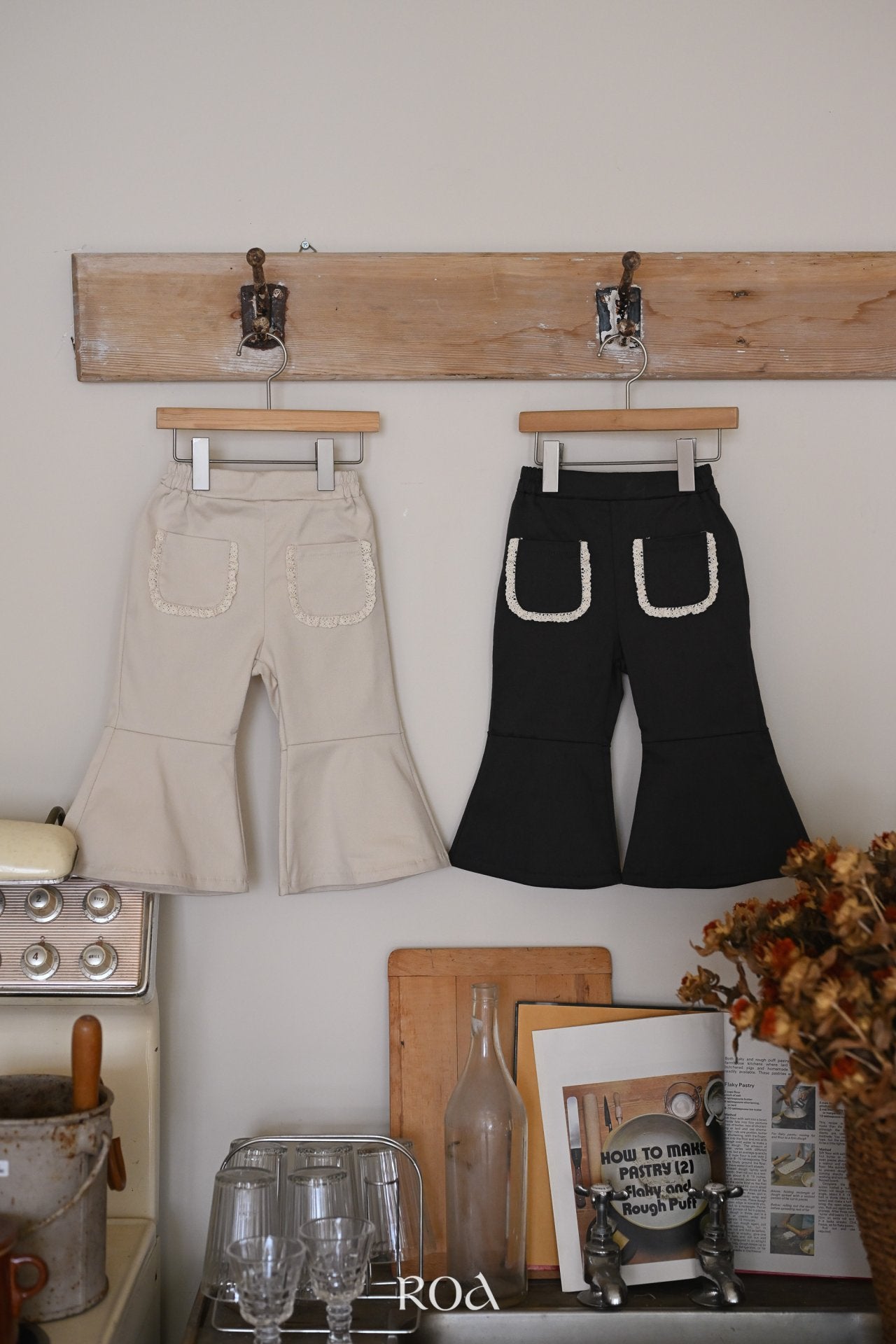 ［ROA］Bailey pocket flare pants