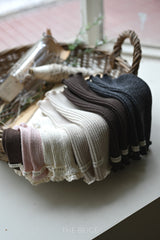［The beige］Autumn knee socks (baby)