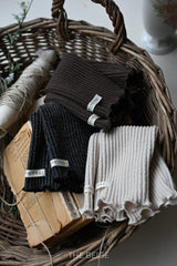 ［The beige］Knit warmer