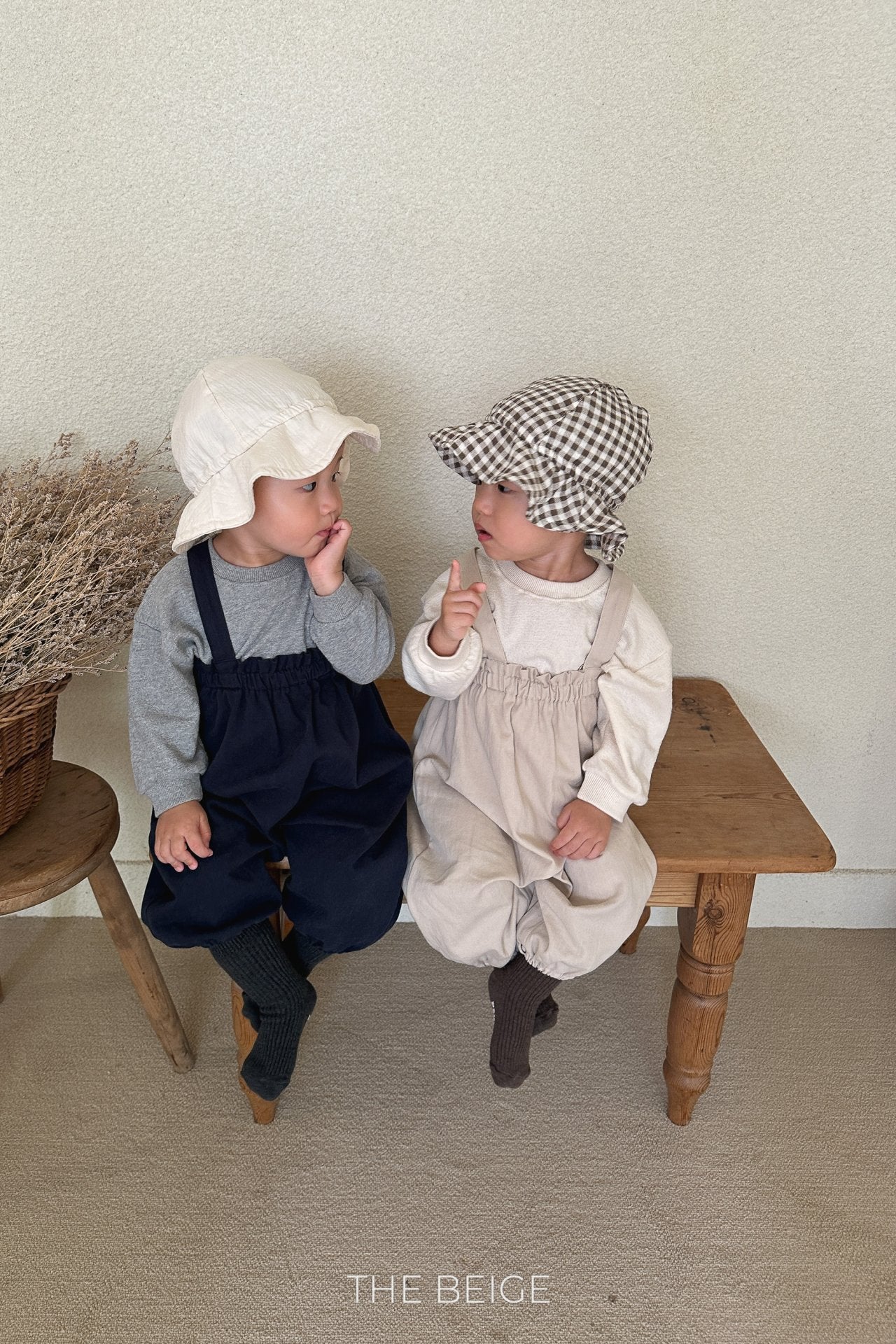 ［The beige］Mando bucket hat