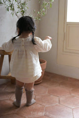 ［The beige］Basic cotton bloomer