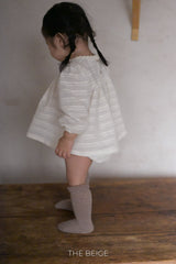 ［The beige］Basic cotton bloomer