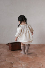 ［The beige］Basic cotton bloomer