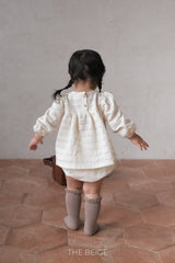 ［The beige］Basic cotton bloomer