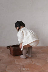 ［The beige］Basic cotton bloomer