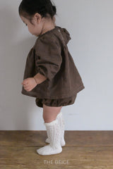 ［The beige］Basic cotton bloomer