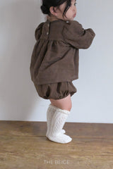 ［The beige］Basic cotton bloomer