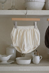［The beige］Basic cotton bloomer