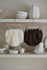 ［The beige］Basic cotton bloomer