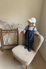 ［The beige］Suspender suit