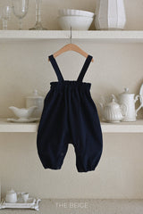 ［The beige］Suspender suit