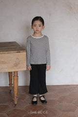 ［The beige］Mellow flare pants