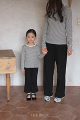 ［The beige］Mellow flare pants