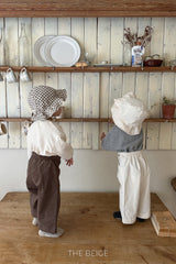 ［The beige］Bijou span pants