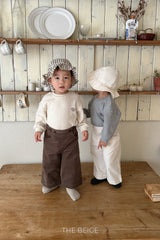 ［The beige］Bijou span pants