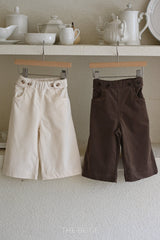 ［The beige］Bijou span pants