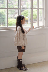 ［The beige］Retro short pants