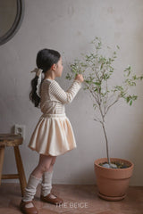 ［The beige］Balloon skirt