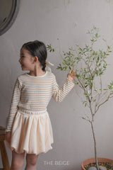 ［The beige］Balloon skirt