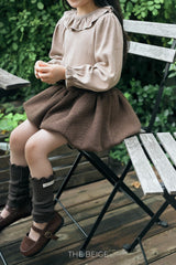 ［The beige］Balloon skirt