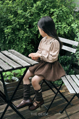 ［The beige］Balloon skirt