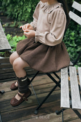 ［The beige］Balloon skirt