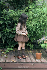 ［The beige］Balloon skirt