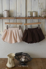 ［The beige］Balloon skirt