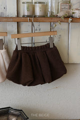 ［The beige］Balloon skirt