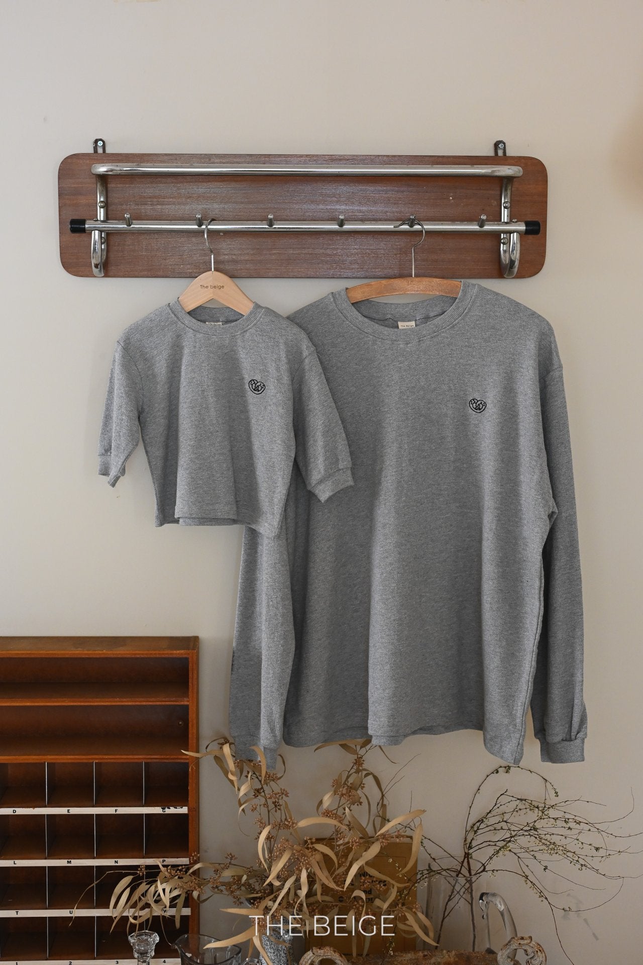 ［The beige］Basic mtm tee (adult)