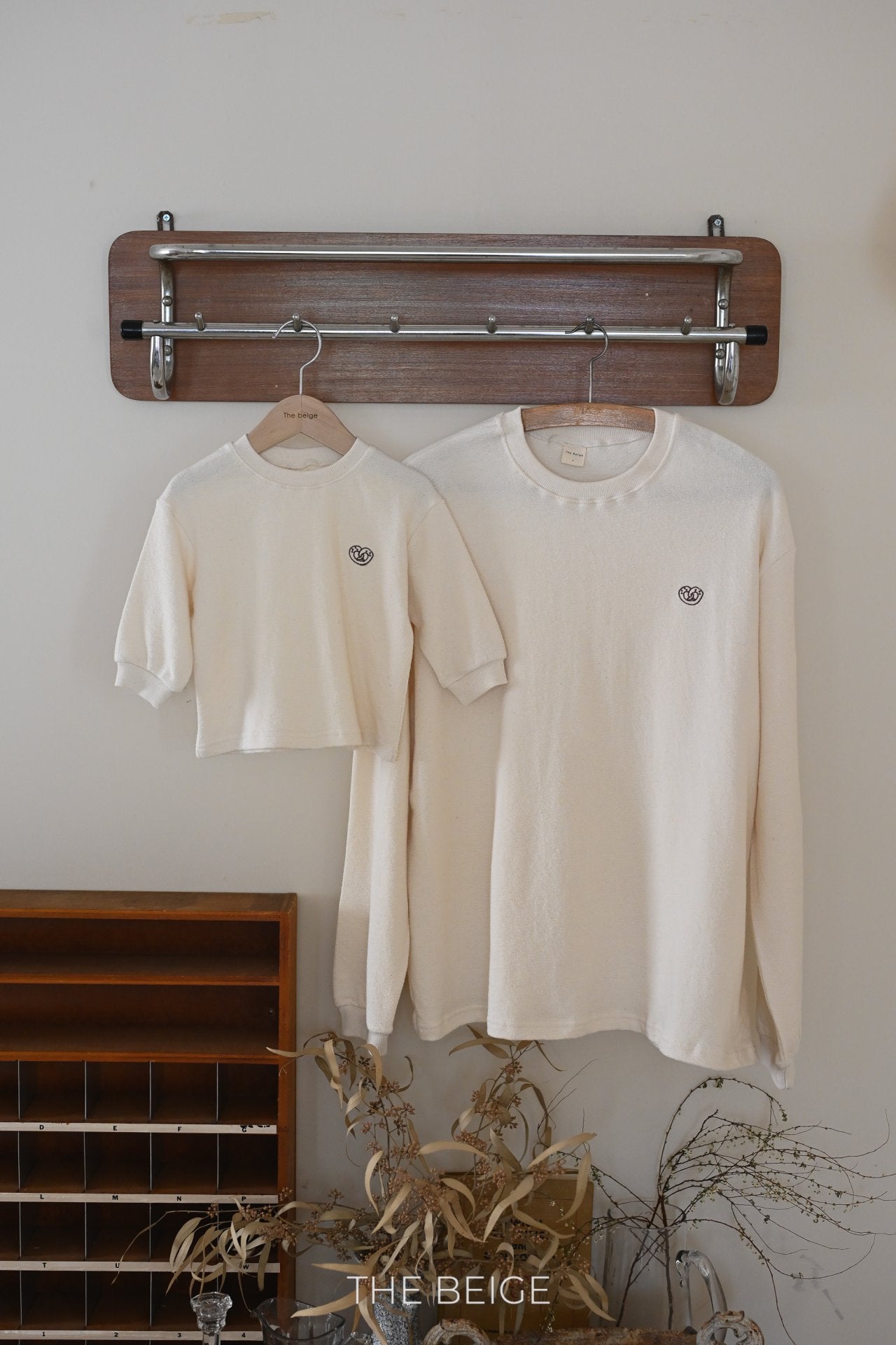 ［The beige］Basic mtm tee (adult)