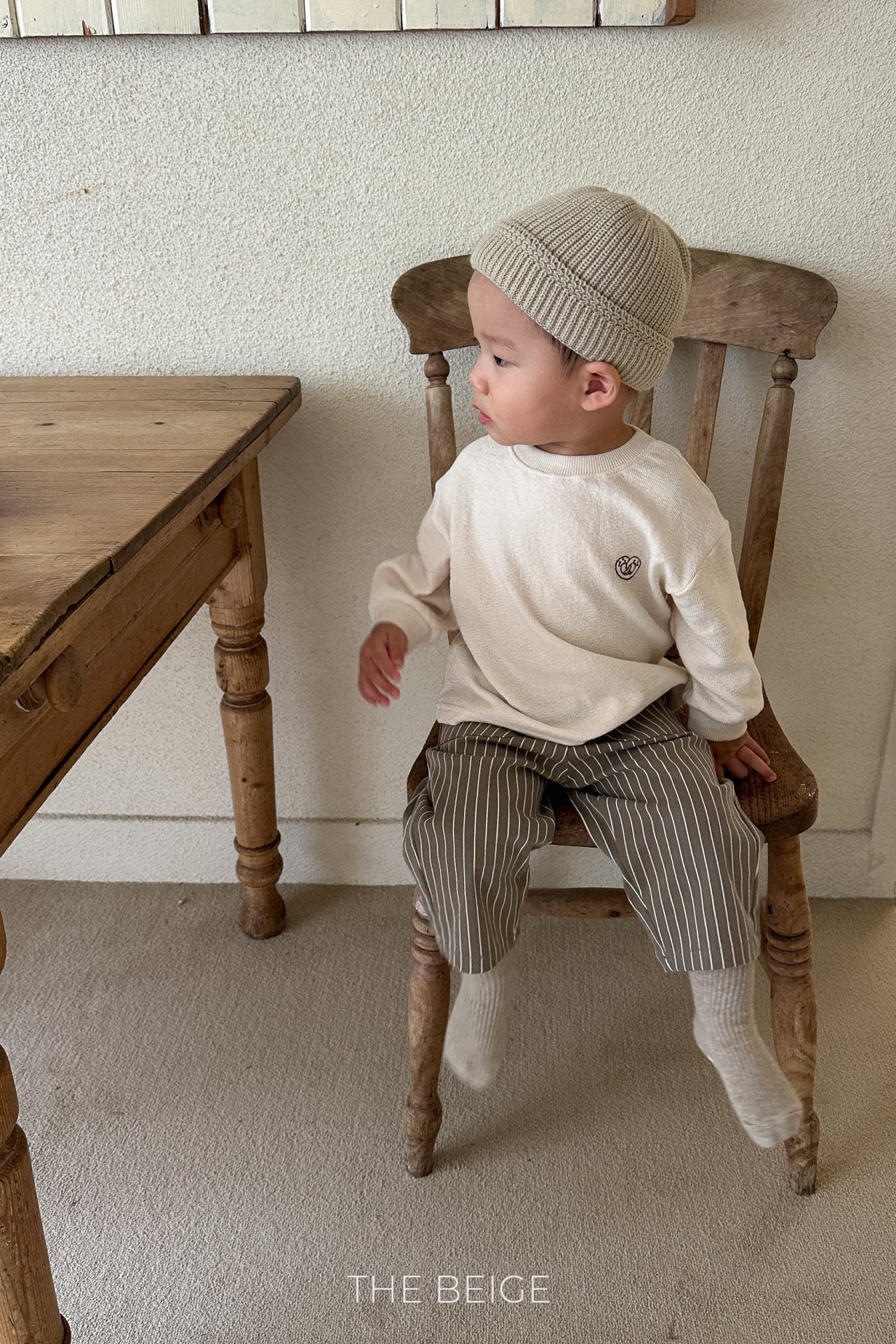 ［The beige］Basic mtm tee (kids)