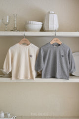 ［The beige］Basic mtm tee (kids)