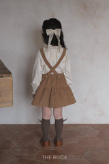 ［The beige］Smock blouse