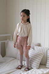 ［The beige］Smock blouse