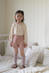 ［The beige］Smock blouse