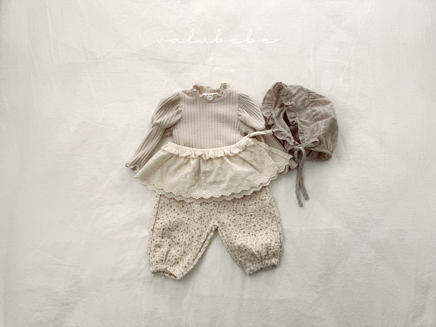 ［valubebe］Autumn embossing pants (baby & kids)
