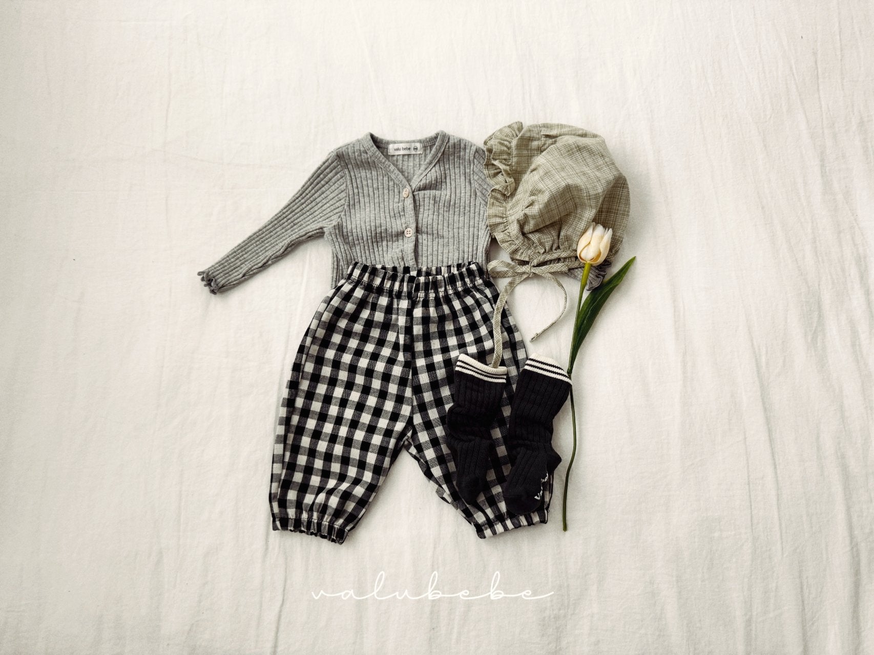［valubebe］Autumn embossing pants (baby & kids)