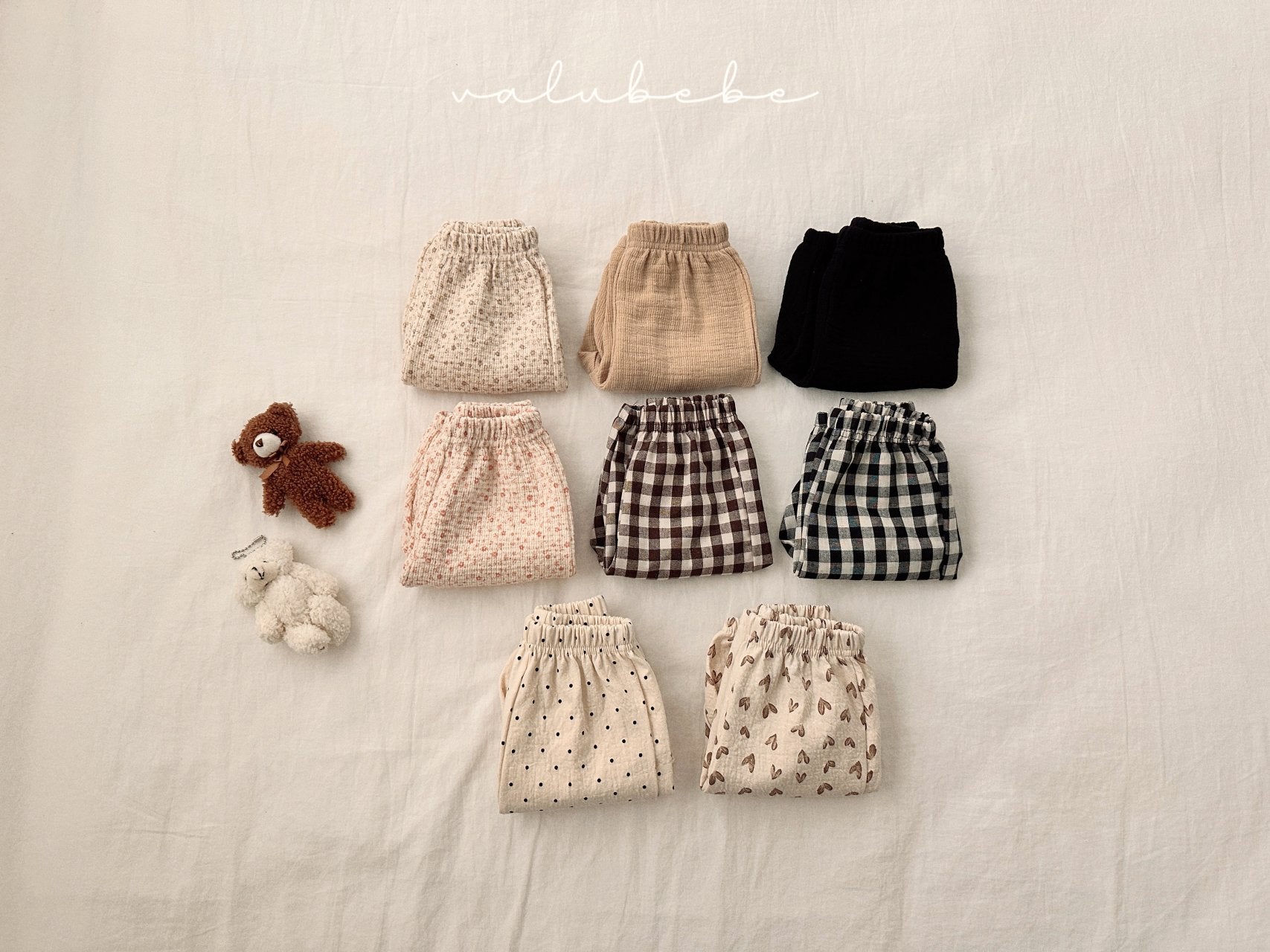 ［valubebe］Autumn embossing pants (baby & kids)