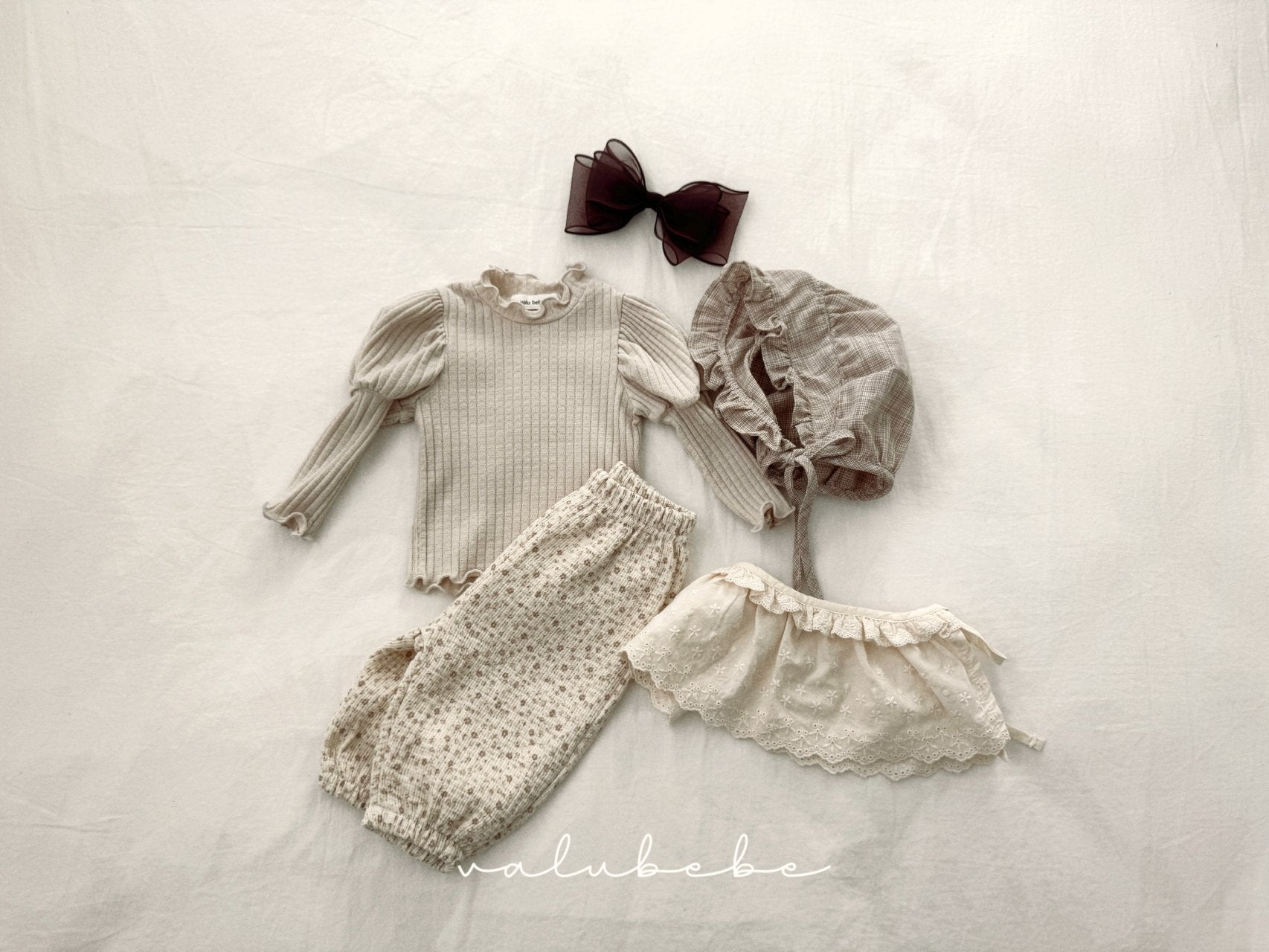 ［valubebe］Autumn embossing pants (baby & kids)