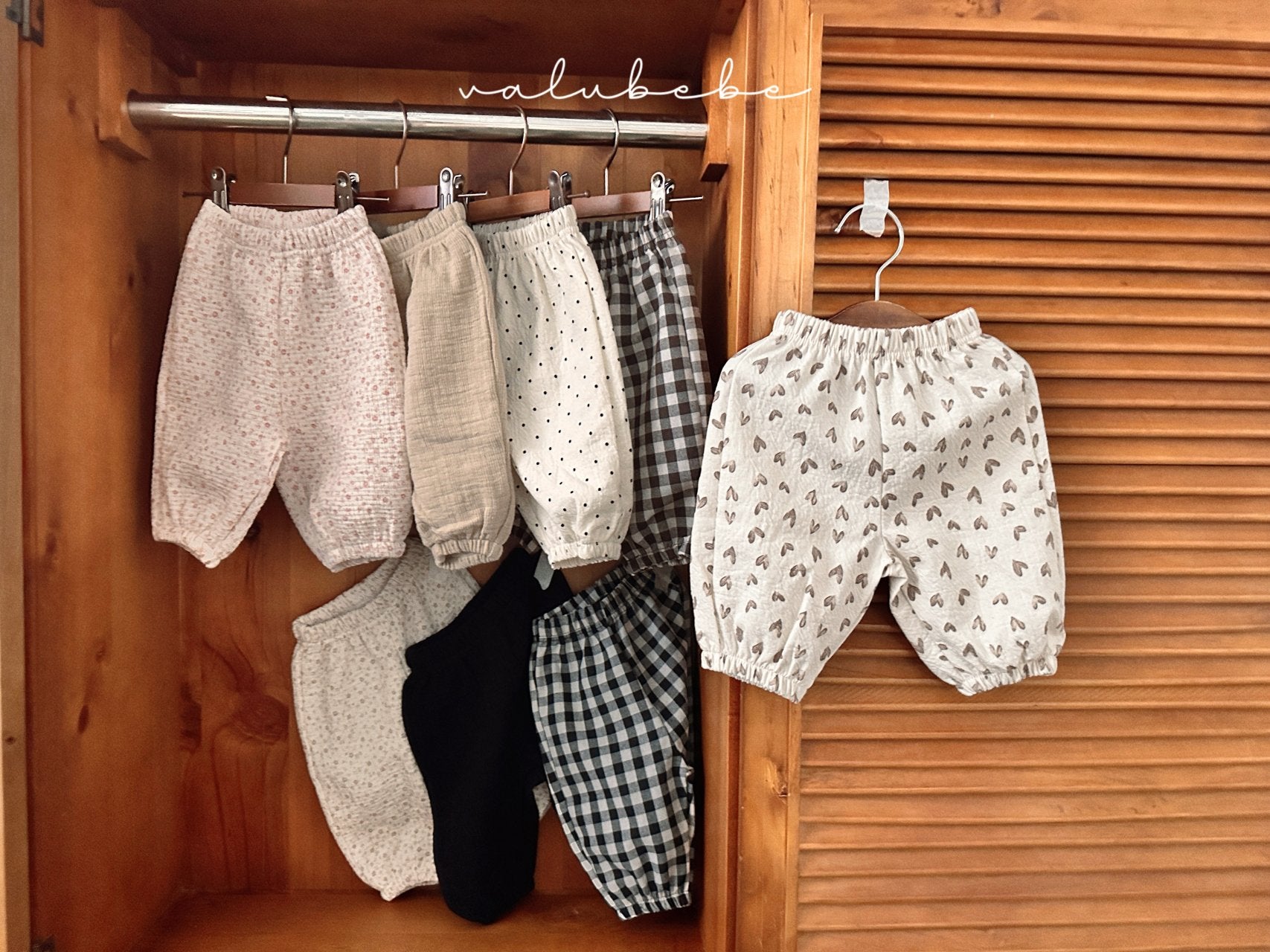 ［valubebe］Autumn embossing pants (baby & kids)