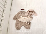 ［valubebe］Bunny rib bonnet (baby)