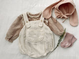 ［valubebe］Bunny rib bonnet (baby)