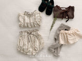 ［valubebe］Nano layered apron skirt (baby & kids)