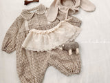 ［valubebe］Nano layered apron skirt (baby & kids)